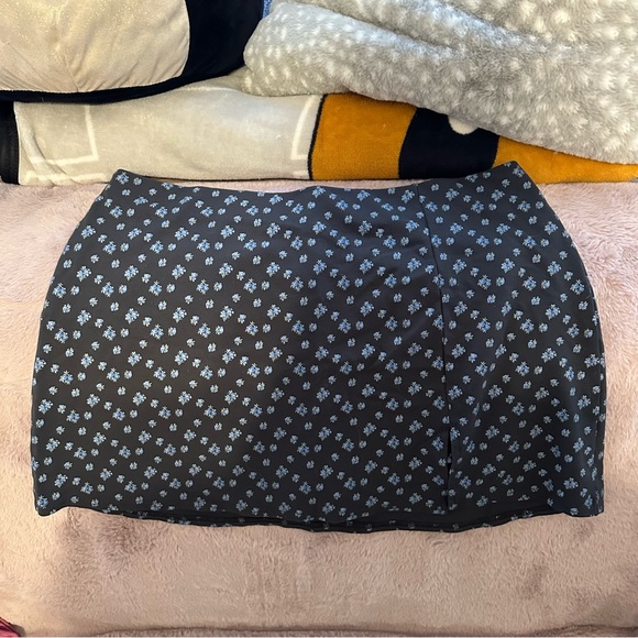 Blue Flower Skort - Picture 1 of 3